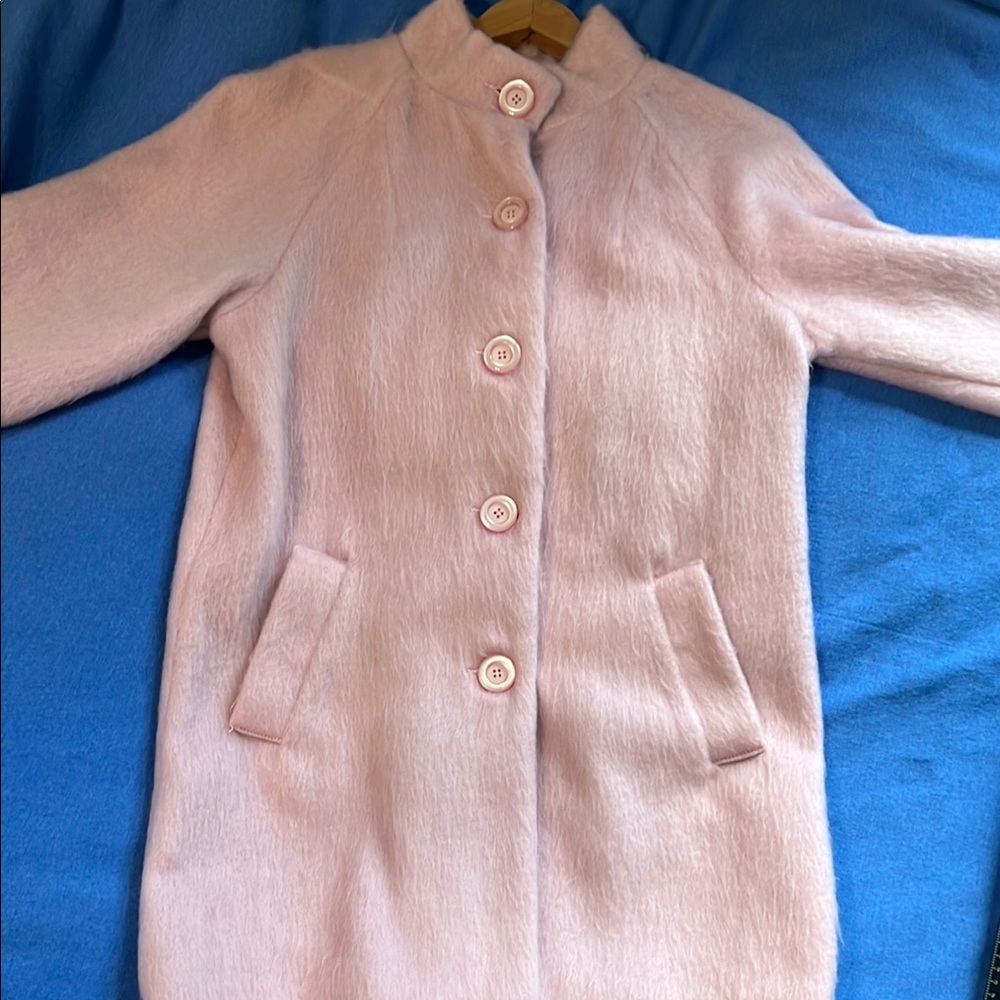 Appleseed's Pink Mohair Jacket Cozy Wool-Blend - Picture 9 of 9